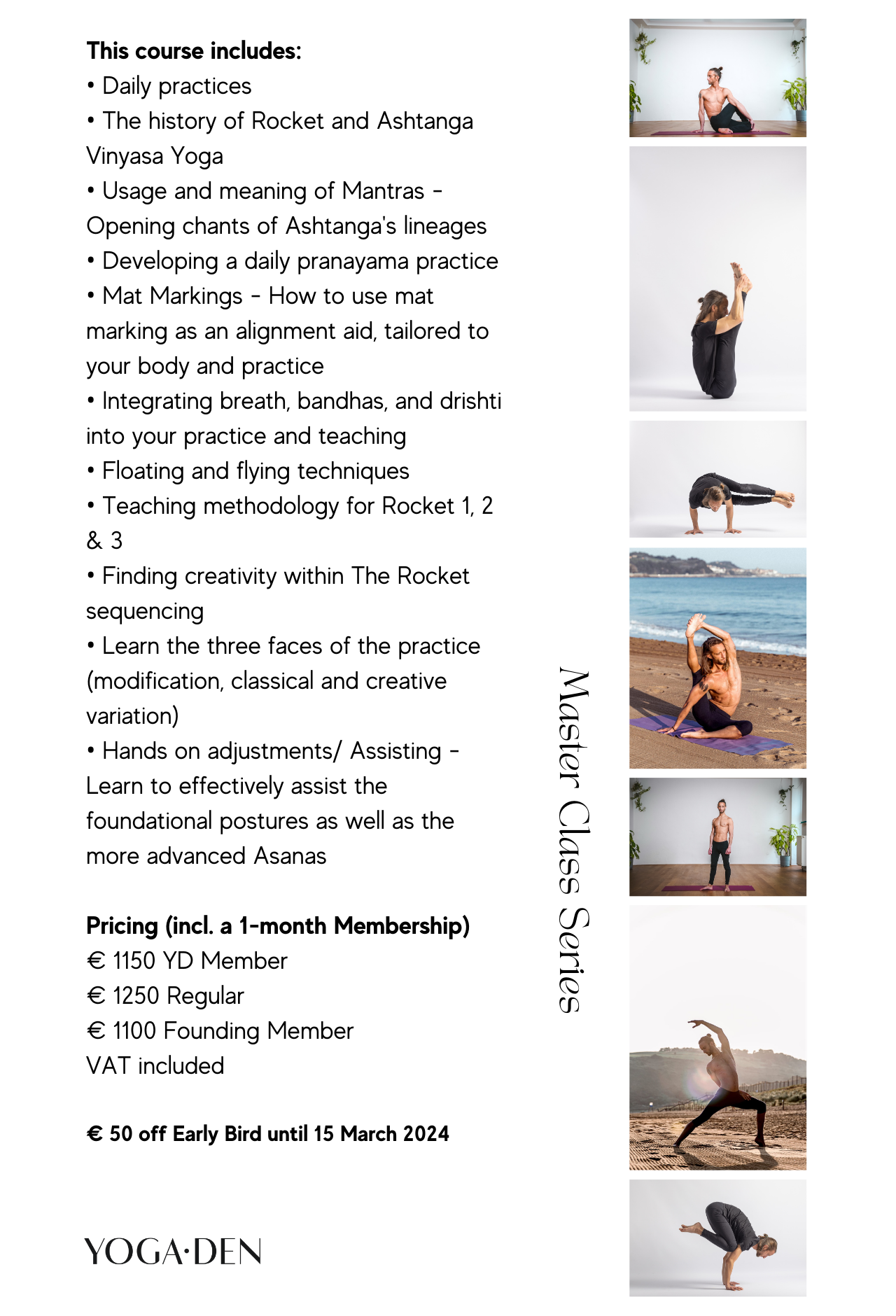 Rocket Yoga Teacher training 2024