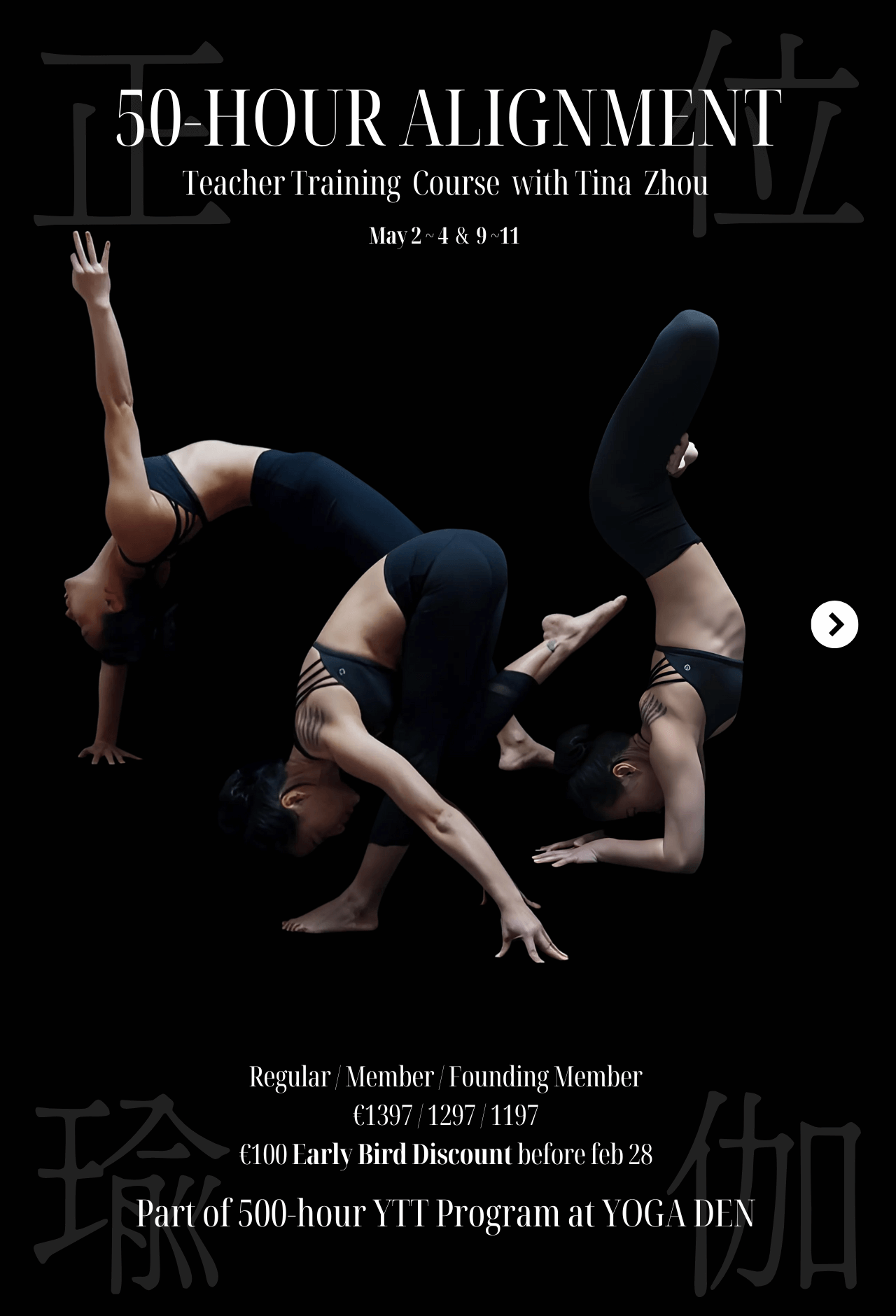 Alignment 50h Yoga Teacher Training
