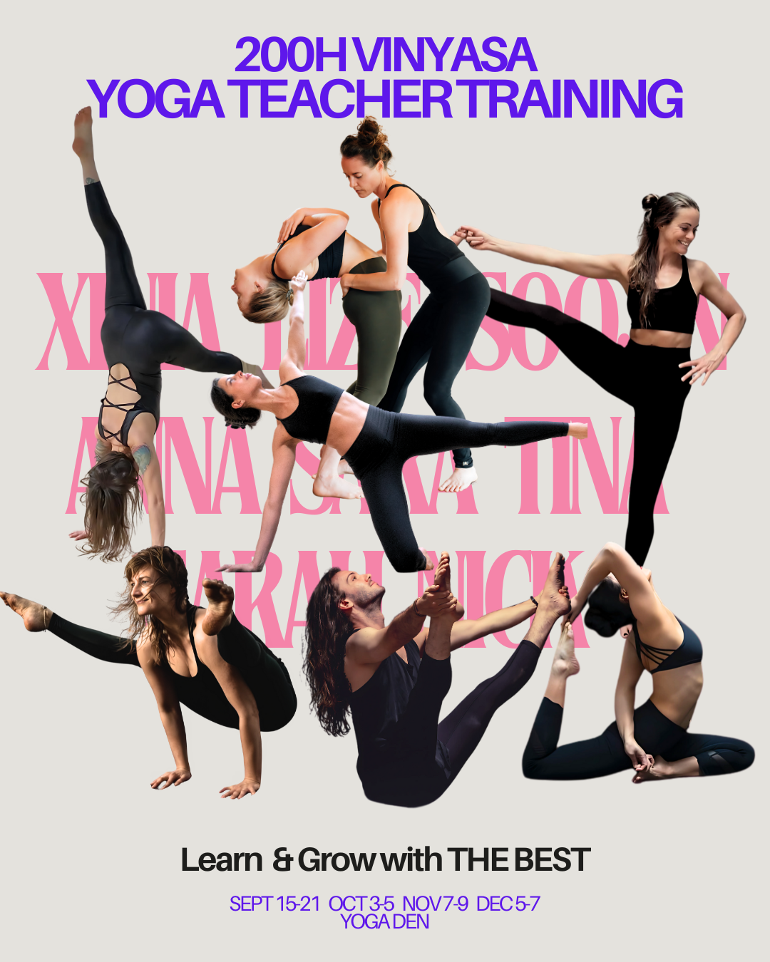 Vinyasa Yoga teacher training 200h