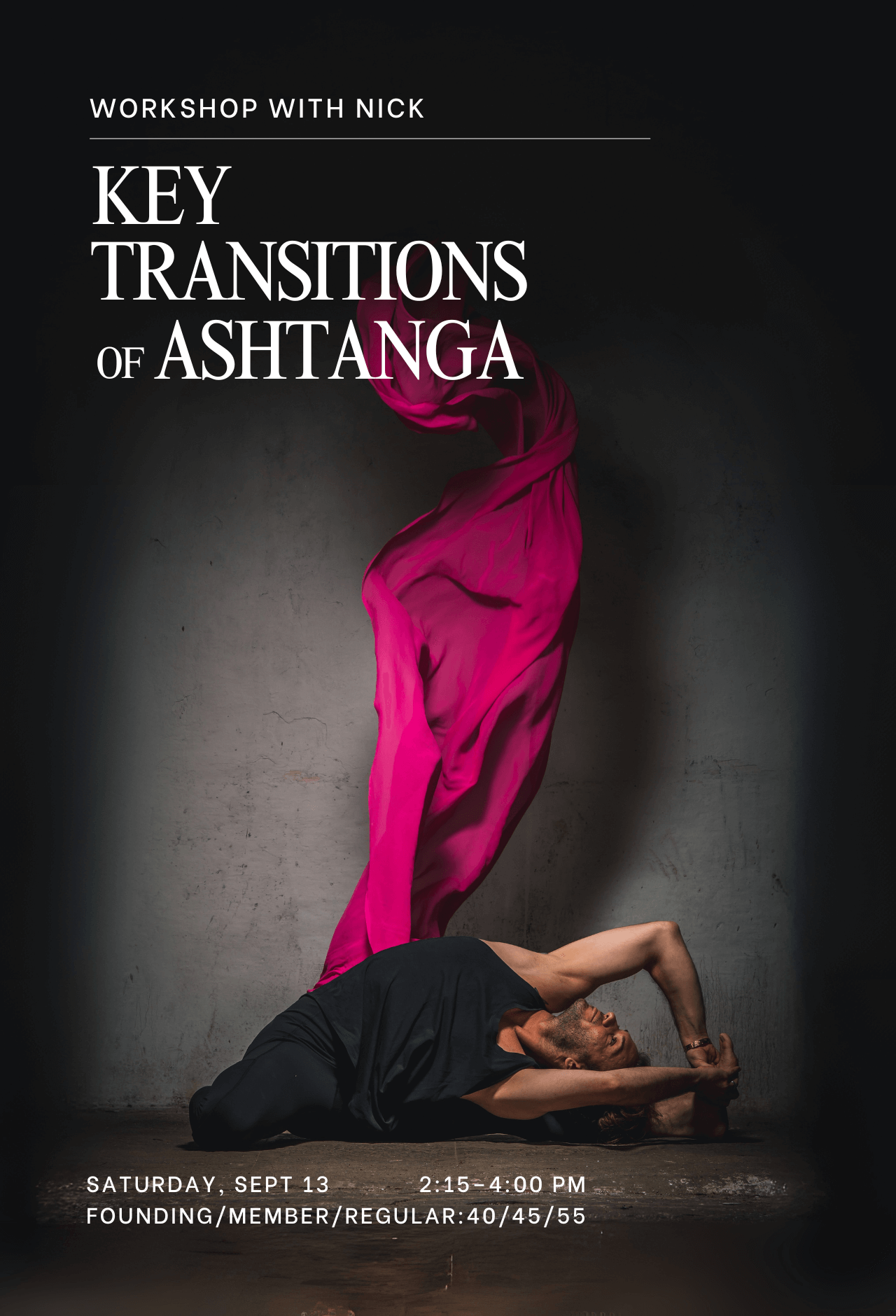 Key Transitions of Ashtanga Workshop with Nick
