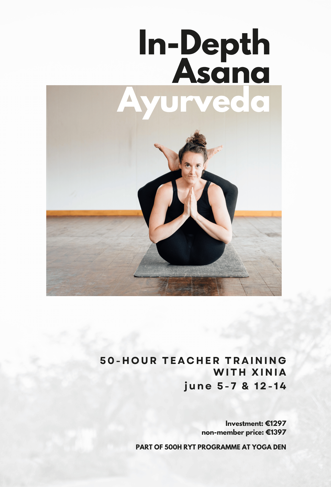 In-depth Asana Ayurveda Yoga Teacher training